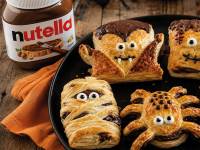 Recetario: Hojaldres de Halloween con Nutella