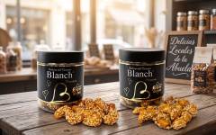 Aperitivos Flaper amplía la gama Blanch con cacahuetes y anacardos caramelizados con sésamo