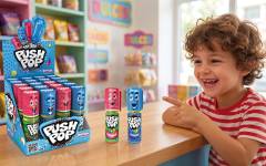 Bazooka Candy Brands amplía la gama Push Pop con sabores a frambuesa y sandía