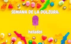 El helado culmina esta Semana de la Dulzura
