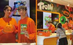 Trolli celebra la fiesta de Halloween en la Gran Vía madrileña