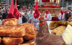 Delicias de Nuestra Tierra: Procesiones de dulces en Semana Santa