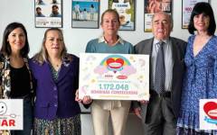La Fundación ANAR recibe las 'Sonrisas Dulces' de Migueláñez