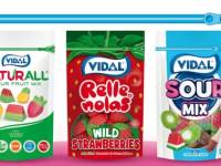Vidal Golosinas lanza su nueva línea de bolsas doypack en sus gamas Naturall, Rellenolas y Mix Vidal
