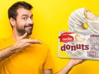 La novedad de Nocilla: Donuts sabor chocolate blanco con avellanas