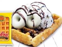 Punto Gofre refresca el momento dulce: Receta de Punto Gofre con Filipinos Blancos y helado de stracciatella