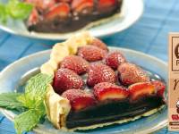 Cacao y menta, una combinación de éxito: Receta de tarta de ganache de chocolate Nestlé