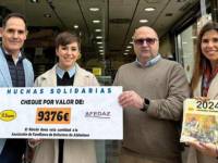 Más de 9 mil euros recaudados por El Rincón para Afedaz