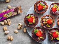 Ambrosías Tirma, una dulce opción en repostería: Receta de Tartaletas de choco-pistacho