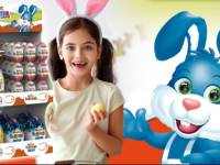 Los huevos de chocolate, protagonistas del expositor Kinder Pascua