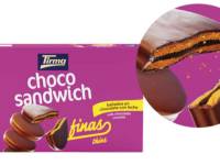 ChocoSandwich Finas Bañadas con Chocolate con leche, de Tirma