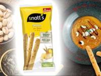 Receta: Dip de berenjena con palitos de queso Snatt’s