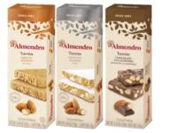 Barritas de Turrón Duro/Blando/Chocolate con Almendras, de El Almendro
