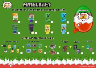 Kinder Joy convierte el universo Minecraft en una experiencia tangible