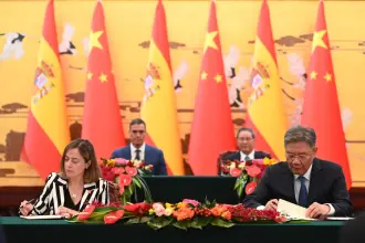 Amparo López Senovilla durante reunión del Consejo Asesor Empresarial en Pekín y el Encuentro Empresarial España-China