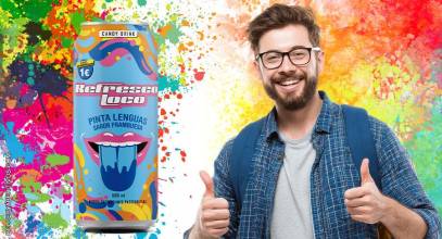 Toro Loco presenta su nuevo y “colorido” refresco Loco Pintalenguas