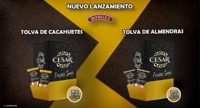 Las nuevas tolvas de frutos secos César de Borges, en exclusiva con Lekkerland