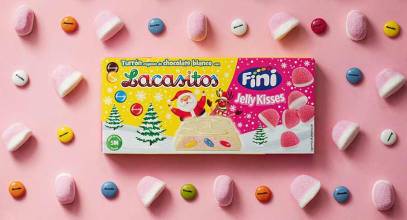 Fini y Lacasitos lanzan el “turrón más divertido” para disfrutar en Navidad