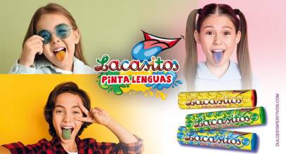 Diversión elevada al tubo con Lacasitos Pintalenguas