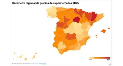 La Coruña, la provincia más barata para llenar la cesta de la compra