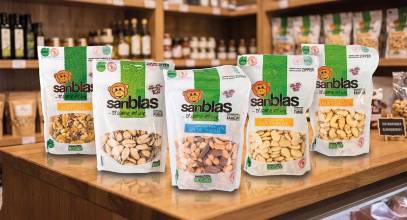 Frutos Secos San Blas crea una nueva gama en envase zipper