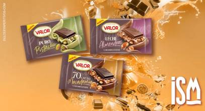 Chocolates Valor opta por las texturas y los contrastes de sabor