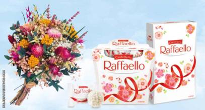 Raffaello sortea 200 ramos de flores por el Día de la Madre