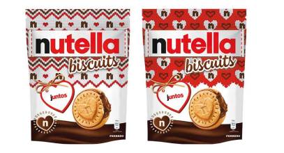 Nutella customiza sus productos para celebrar la llegada de la Navidad