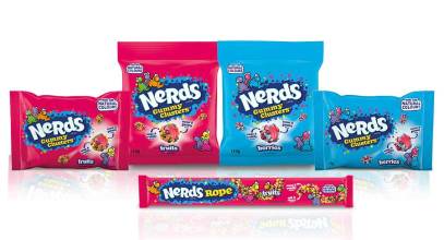 Nerds revoluciona el mercado de caramelos con Gummy Clusters y Rope