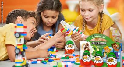 Kinder Joy convierte el universo Minecraft en una experiencia tangible