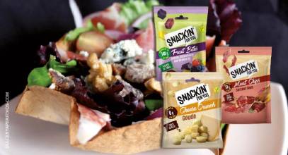 Receta: Tulipa de brotes tiernos con crujientes de Snack’In For You