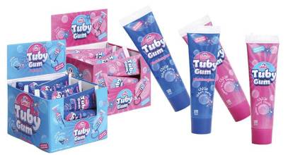 Inter Dulces presenta Tuby Gum, un nuevo chicle en formato de tubo