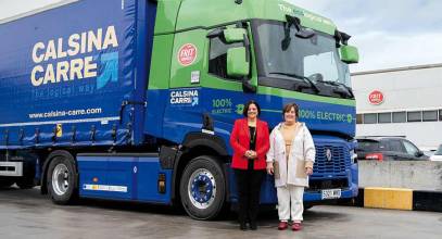 La flota de Frit Ravich recibe un nuevo camión eléctrico