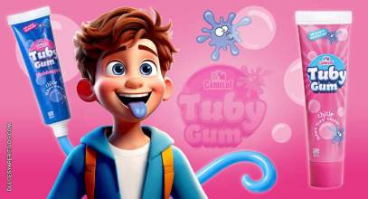 Tuby Gum<b>, </b>el sabor que se exprime