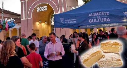 La Feria de Albacete reparte 5.000 Miguelitos de la Roda y homenajea a su creador