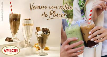 Chocolates Valor refresca el verano con su nueva carta<b> </b>