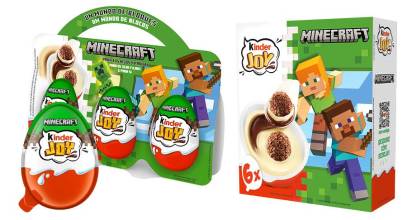 Kinder Joy convierte el universo Minecraft en una experiencia tangible