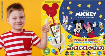 Disney y Lacasitos se unen en sus nuevos paraguas de chocolate