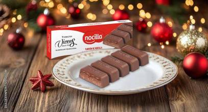 Torrons Vicens lanza un Turrón de Nocilla para endulzar la Navidad en una colaboración “mágica”