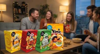 Family Biscuits agita el snack salado con Dip ‘N’ Go