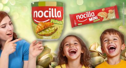 Nocilla revoluciona las meriendas con el lanzamiento de la nueva gama de Pistacho