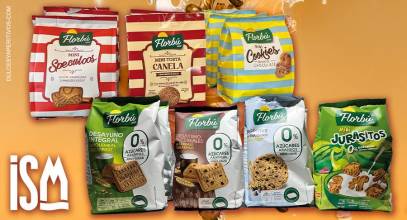 Florbú presenta nuevas galletas de chocolate y propuestas sin azúcares añadidos