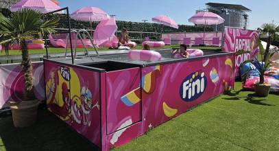 Fini lleva sus golosinas a los festivales Arenal Sound y Sonorama Ribera