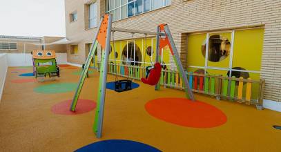 Inaugurada la Terraza Lacasitos para pacientes infantiles del Hospital Materno Infantil de Zaragoza