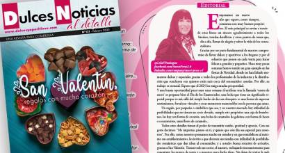 Editorial Dulces Noticias al Detalle 121: San Valentín, regalos con mucho amor