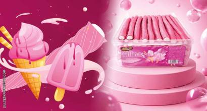 La nostalgia vuelve con el rosa de Saet Sweets en su gel dulce