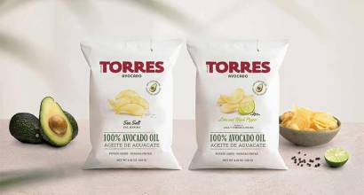Patatas Torres lanza Torres Avocado Lima y Pimienta Negra, chips gourmet con aceite de aguacate