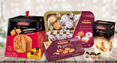 Delaviuda renueva los clásicos navideños con mazapán para freidora de aire y recetas colaborativas