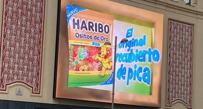 Haribo conquista el centro de Madrid con sus Ositos de Oro Pica