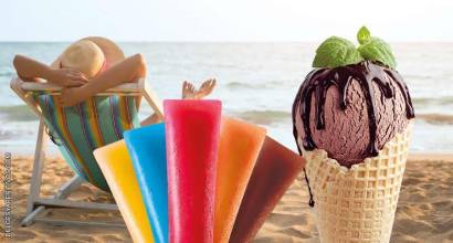 Helados y polos, los reyes del verano